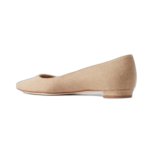 Lanza Bb Wool Point-Toe Flats