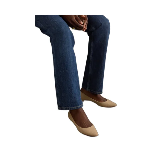 Lanza Bb Wool Point-Toe Flats