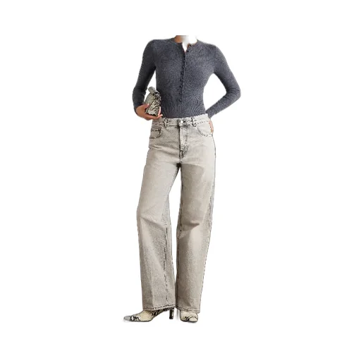 Bonnie High-Rise Straight-Leg Jeans