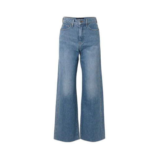 High-Waisted Wide-Leg Jeans