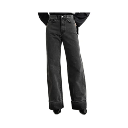 High-Rise Wide-Leg Jeans