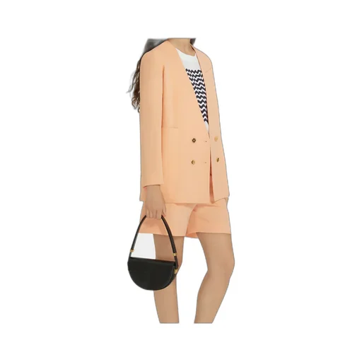 Double-Breasted Wool-Blend Twill Blazer