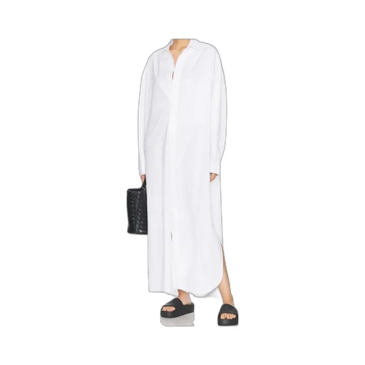 Button Shirt Dress