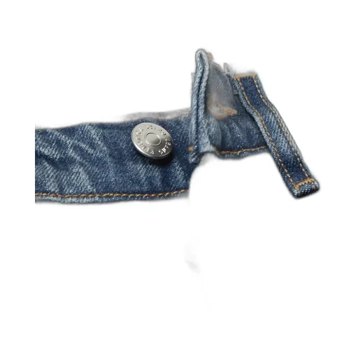 High Waist Denim Casual Pants