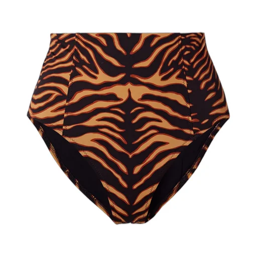 Zahara Tiger Print Bikini Briefs