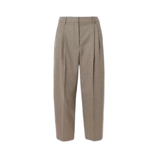 Iconic Houndstooth Cropped Trousers