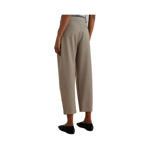 Iconic Houndstooth Cropped Trousers