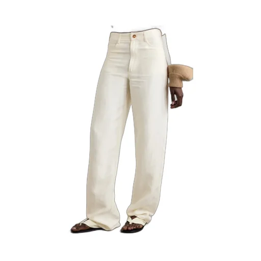 Peran Woven Straight-Leg Pants