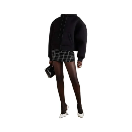 Checked Mini Skirt