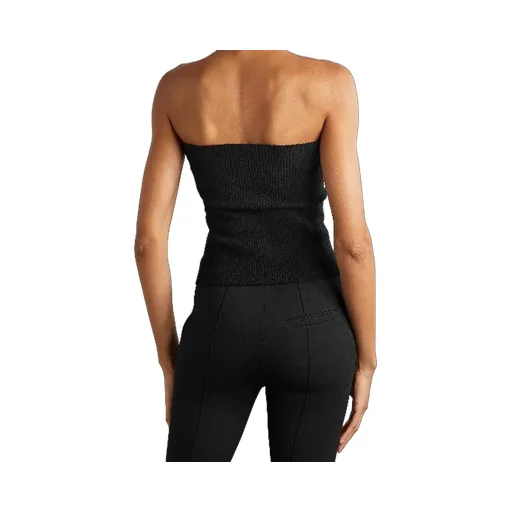 Strapless Ribbed Bandeau