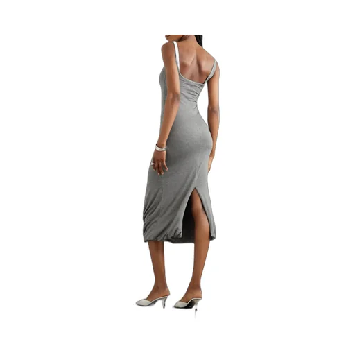 Sidd Midi Dress In Linen