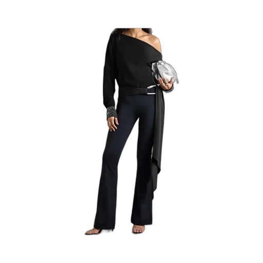 Volante Off-The-Shoulder Blouse