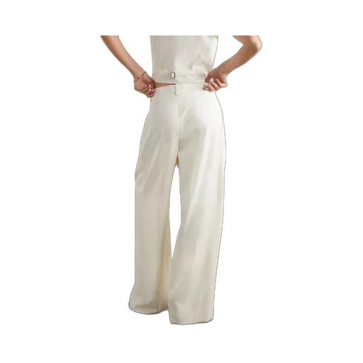 Wide-Leg Casual Pants