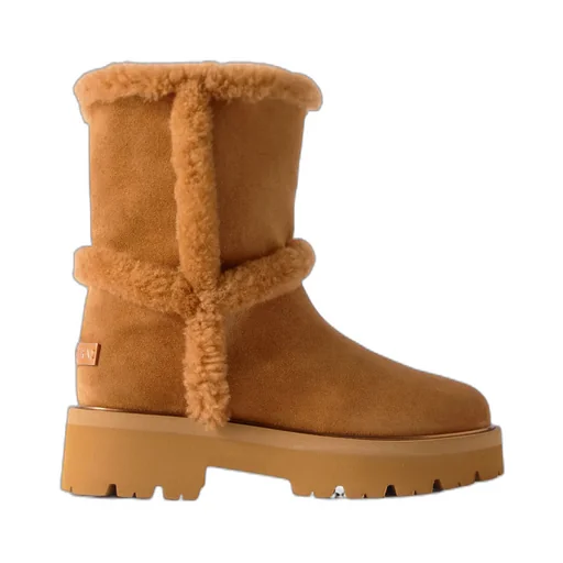 Round-Head Short Boots