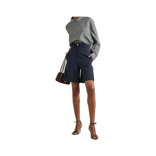 High Waisted Shorts With Side Pockets