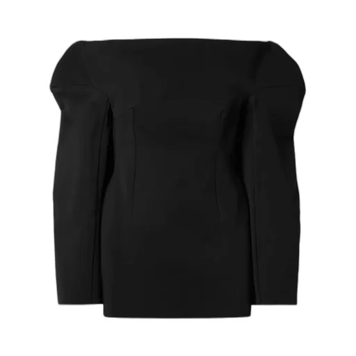 Ruffled Off-Shoulder Mini Dress