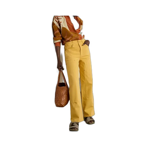 High-Waisted Wide-Leg Jeans