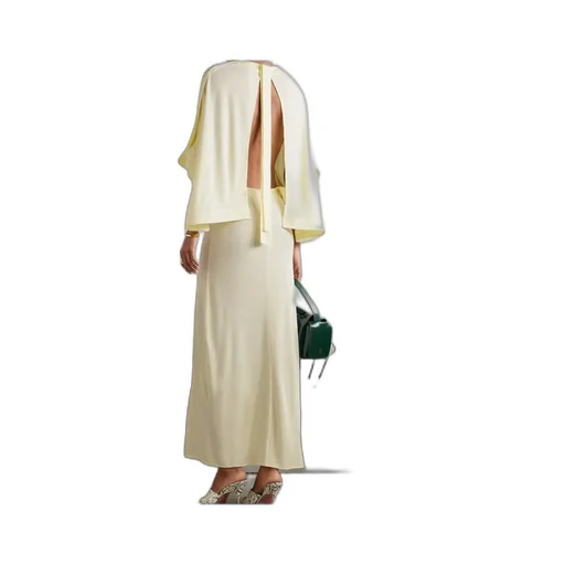 Catius Open-Back Jersey Maxi Dress