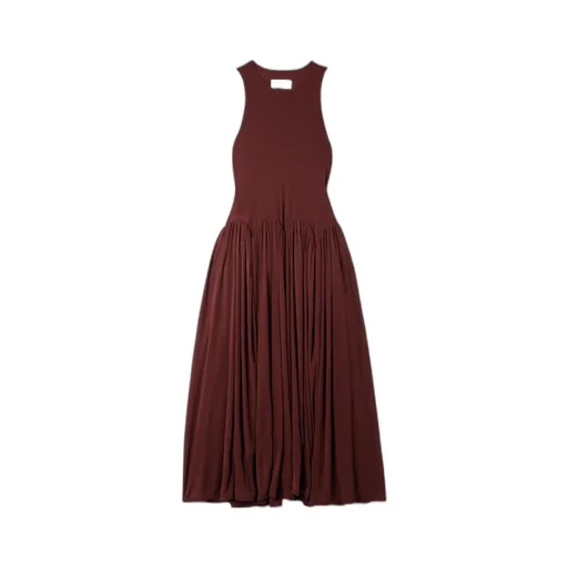 Hip-Gathered Dress