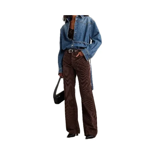 Belted Denim Shirt