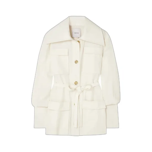 Belted Long-Sleeved Casual Jacket
