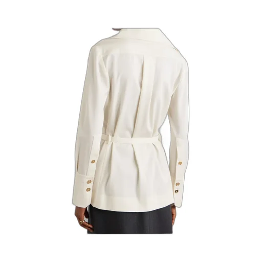 Belted Long-Sleeved Casual Jacket