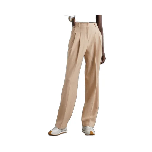 Layton Pleated Wool Trousers