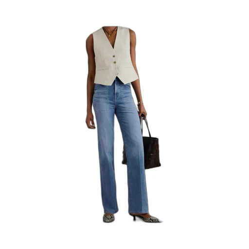 High-Waisted Jeans