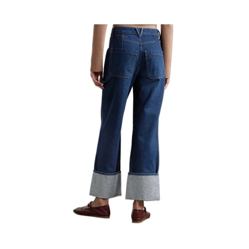 High-Waisted Wide-Leg Jeans
