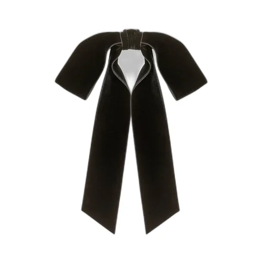 Bow-Detailing Velvet Head Piece