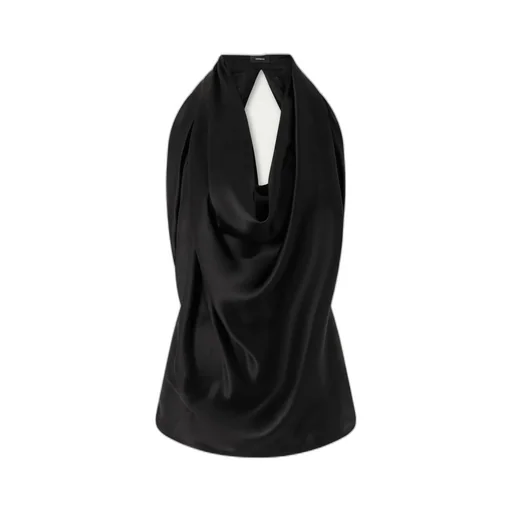 Wardrobe.Nyc Halterneck Cowl-Back Blouse