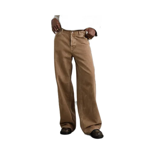 High-Waisted Wide-Leg Jeans