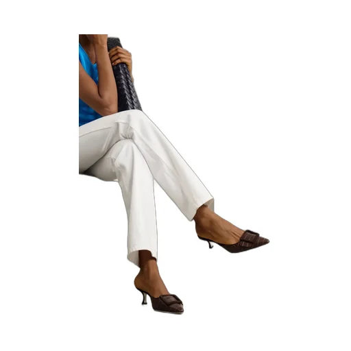 Maysalebi Square Button Muller Shoes