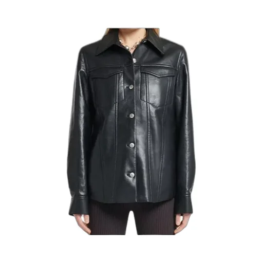 Rocio Faux-Leather Jacket