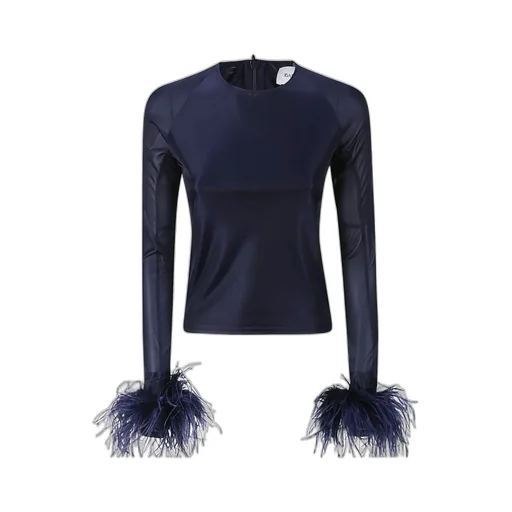 Alero Feather-Trim Top