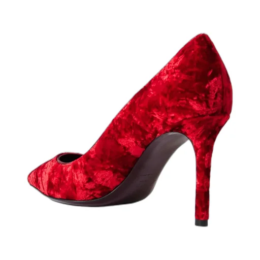 Romy 85 Velvet Pumps