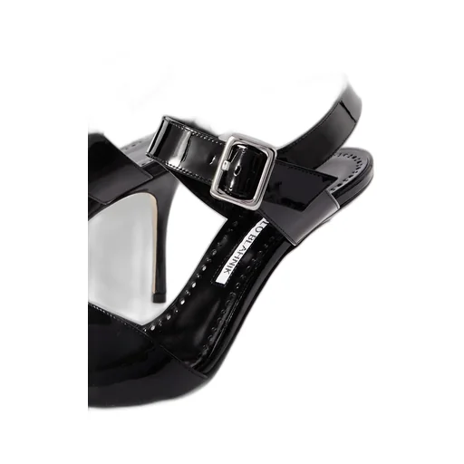 Fairu Square-Toed High-Heeled Sandals