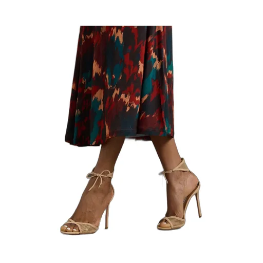 Open-Toed High-Heeled Sandals