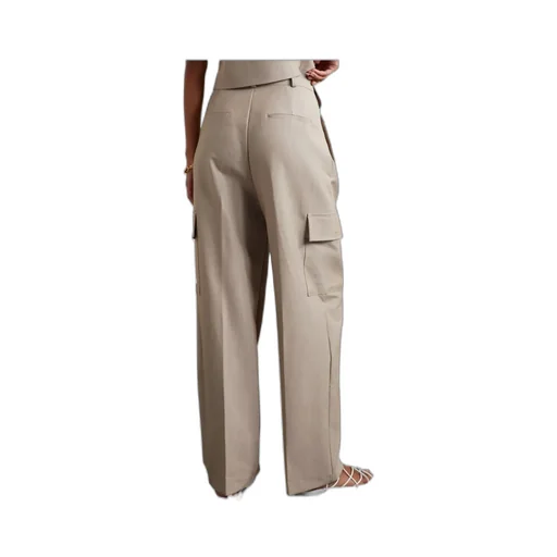 Maesa Wide-Leg Cargo Pants