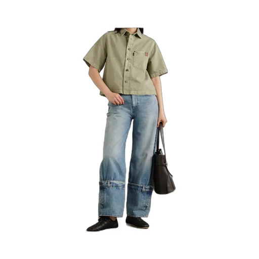 Button-Down Denim Shirt