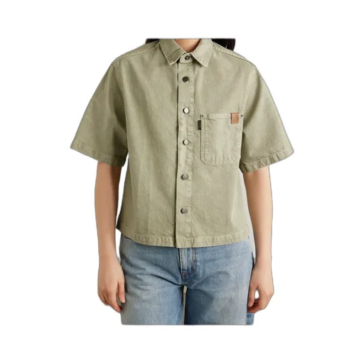 Button-Down Denim Shirt