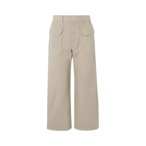 High-Waisted Casual Pants