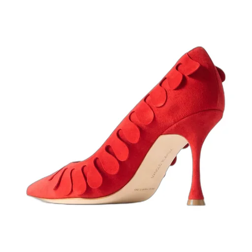 Tamak 90 AppliquÉD Suede Pumps