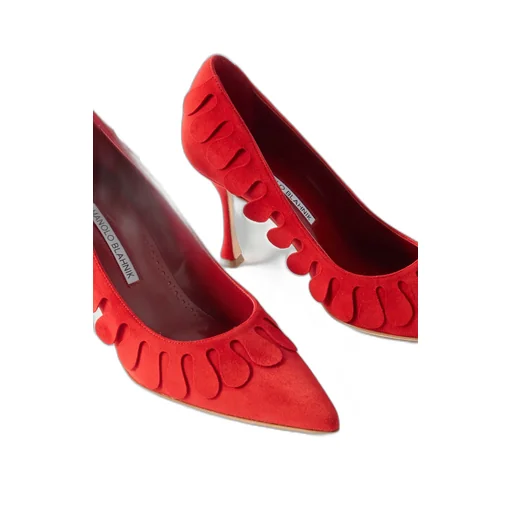 Tamak 90 AppliquÉD Suede Pumps