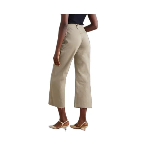 High-Waisted Casual Pants