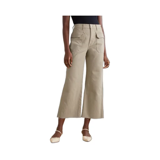 High-Waisted Casual Pants