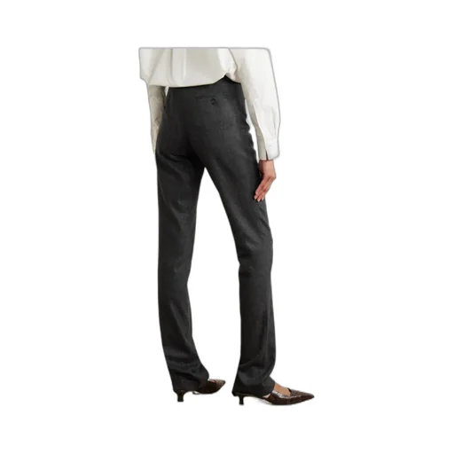 Morrison Wool-Blend Straight-Leg Pants