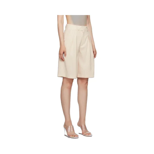 Vivian Pinstripe Bermuda Shorts