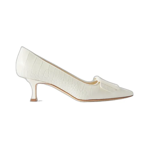 Maysale Buckle High-Heeled Single-Layer Shoes