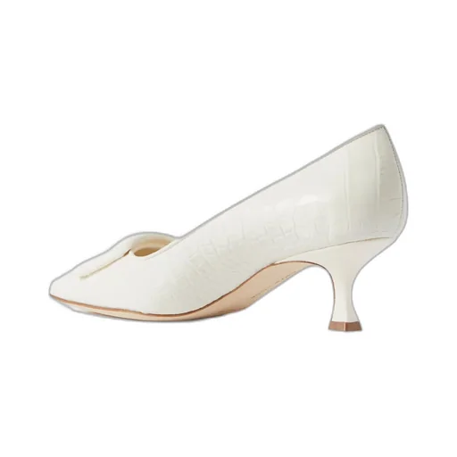 Maysale Buckle High-Heeled Single-Layer Shoes
